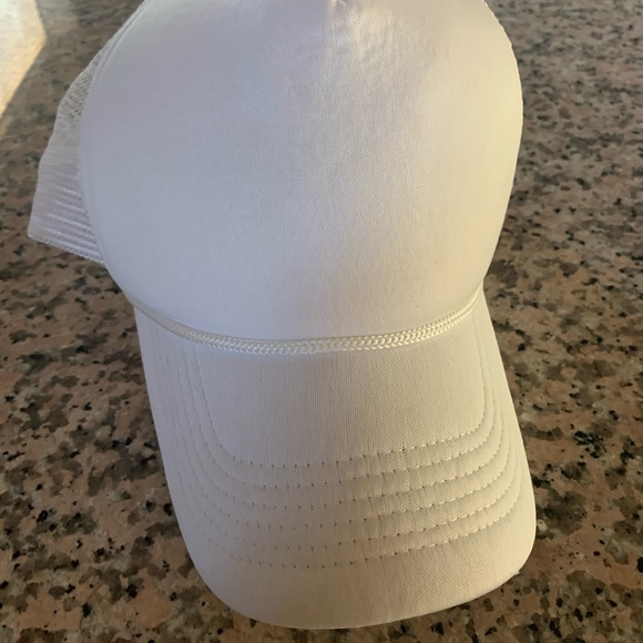Accessories - White Trucker Hat